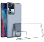 Case for Xiaomi 12T Pro 5G Pouch Silicone Case Transparent Slim Cover Backcover