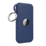 Silikone Cover m. Nøglering til Apple Vision Pro Batteri - Blå