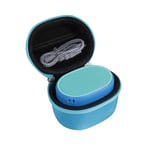 Hard EVA Travel Case for Sony SRS-XB01 Compact Portable Water Resistant Wireless Bluetooth Speaker by Hermitshell (Blue)