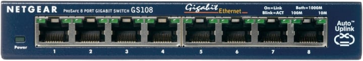 Netgear ProSafe 8-Port Gigabit Desktop Switch Ohanterad
