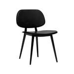 Stolab My Chair stol Skinn svart, svartlakkert bjorkestativ