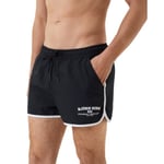 Björn Borg Retro Swim Shorts, M, Black