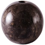Dusty Deco Sphere Lysestake Marmor Ø12 cm, Grå