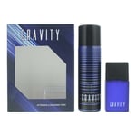 COTY GRAVITY GIFT SET 30ML AFTERSHAVE + 120ML DEODORANT SPRAY - NEW & BOXED - UK