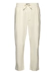 Barcelona Cotton / Linen Pants Bottoms Trousers Casual Cream Clean Cut Copenhagen