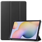 Samsung Galaxy Tab S8/Galaxy Tab S7 Tri-Fold Fodral, Svart