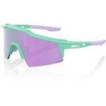 100% Cycle Sports Sunglasses Speedcraft SL Mint, Lava lens
