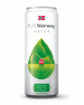 PURENorway Water Sparkling Water Green Tea & Peach 330ml