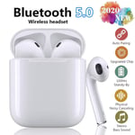 Bluetooth Earphone, Wireless Stereo Earphone, 950 mAh Charging Box 30 Hour Play IPX7 Waterproof Sport Headset with Built-in Microphone and Charging Box for Apple Airpods/Android/iPhone