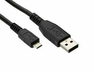 0.5M Micro USB Cable Lead Charger For ZAGG Folio Keyboard-BLACK