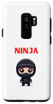 Coque pour Galaxy S9+ Ninja à l'entraînement de jolis ninjas pour enfants
