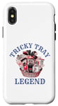 Coque pour iPhone X/XS Funny Tricky Tray Legend Raffle Ticket Panier Bingo Night