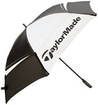 TaylorMade Tour Preferred 68 inch Double Canopy Golf Umbrella, Black, One Size