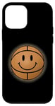 iPhone 12 mini Happy Face Basketball Lover Gift Smile Face Funny Smiling Case