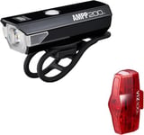 Cateye AMPP 200 & ViZ 100 Bike Light Set