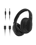 Belkin SoundForm Isolate Casque Bluetooth sans Fil avec ANC Hybride (Casque Audio à réduction de Bruit, 60 h de Lecture, Basses Profondes, Oreillettes CloudCushion, Utilisation en déplacement) - Noir
