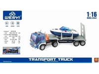 Car With Trailer And Motorboat 1:16 Wy571m