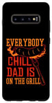 Galaxy S10+ Grill Cooking Chef Dad Funny Grilling Lover Design Case