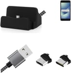 Docking Station for Asus ZenFone 4 Max + USB-Typ C und Micro-USB Connector