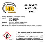 100ml Salicylic Alcohol Spirit 2% disinfectant cleanser acne skin treatment UK