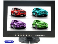 Nvox 9 HD bilmonitor LCD eller fristående monitor med stöd för backning 4 kameror 12V - 24V ... (NVO