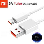 Xiaomi Genuine USB To Type C Fast Charger Cable MI 10 11 lite pro Redmi note 9s