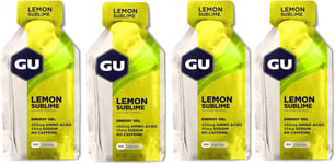 GU Energy Running Gels - 4 Gel Taster Pack - Sports Energy Gels for Running, Cyc