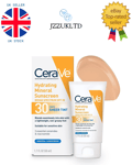 CeraVe Hydrating 100% Mineral Sunscreen SPF 30 Face Sheer Tint 50 ml USA IMPORT