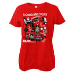 A Christmas Story icons Girly Tee, T-Shirt