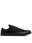 Converse Unisex Ox Trainers - Black, Black, Size 9, Women