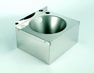 13065 Mini Wash Basin Stainless Steel Bathroom Sink Pedestal 165X305X268mm Silv