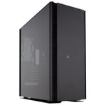Corsair OBSIDIAN 1000D Black RGB Super Tower Gaming Case Tempered Glass and Aluminum Smart Case, with CPU Cooler Supports Upto 180mm, GPU Supports Up to 400mm, 480mm Radiator Supported, 8XPCI Slots, Front 4XUSB3.0, 2X USB TypeC, HD Audio, N