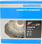 Shimano Deore XT CS-M770 9-speed Cassette 11-34T, New In Box