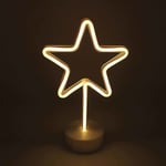 Led Star Moon Heart Table Light Decoration Musical Note Lamp