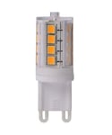 Lyspære G9, høyde 5 cm, LED 3,5W 350lm 2700K, dimbar