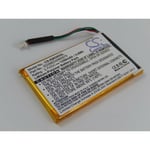 vhbw Li-Polymer Batterie 1250mAh (3.7V) pour GPS, système de navigation Garmin Nüvi 285, 285W, 285WT comme Garmin ED26ED2985878.