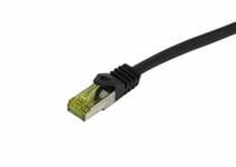 Patchkabel Rj45 Cat6a 500Mhz15m Svart Sstpsftp Tpelszh Inomhusutomhus Uvvattenoilresistent Awg26 Med Cat7 Råkabel Synergy 21