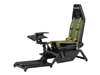 Next Level Racing Boeing Military Edition - Flysimulator cockpit - ergonomisk - lerret, høydensitetsskumplast, polyuretanlær - grønn
