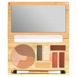 zao Ansikte Rouge & Highlighter Terra Toscana Palette Mosaic Powder 357 + Compact Blush + Shine Up Powder + Pearly Eyeshadow + Matte Eyeshadow 222 + 223 + Ultra-Shiny Eyeshadow + Cream Lipstick 406 + Cream Lip Gloss 407 1 Stk. (638,00 kr / 1 st.)