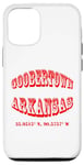 iPhone 15 Goobertown Arkansas Coordinates Souvenir Case