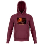Lord Of The Rings You Shall Not Pass Kids' Hoodie - Burgundy - 3-4 Years - Burgundy
