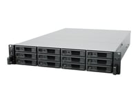 Synology Sa3410 - Nas-Server - 12 Fack - Kan Monteras I Rack - Sata 6Gb/S / Sas - Raid Raid F1, Jbod, 0, 1, 5, 6, 10 - Ram 16 Gb - Gigabit Ethernet / 10 Gigabit Ethernet - Iscsi Support - 2U