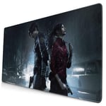 FZDB Resident Evil Mouse Pad,Rubber Non-Slip Electronic Sports Oversized Gaming Large Mouse Mat, Rectangular Mouse Pads 15.8 X 29.5 Inch