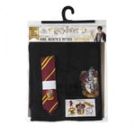 Harry Potter Naamiaisasu Gryffindor - Solmio Velhonkaapu ja Tatuointi Medium