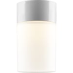 Tak- och väggarmatur Opus 100/175 vit, matt opal LED 8W 2700K