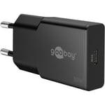 Goobay USB-C GaN Laddare slim, 30W, PD, Svart