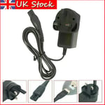 15V Power Charger Lead Cord UK Plug Fit For Philips Shaver Series HQ8505 RQ1000