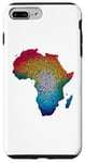 Coque pour iPhone 7 Plus/8 Plus T-shirt Afrique DNA Drapeau Pouce Empreintes Digitales Racines Fière LGBTQ
