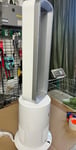 Vortex air cool hot air bladeless tower Fan remote control