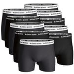 Björn Borg Kalsonger 10P Essential Shorts Solids Svart bomull X-Large Herr